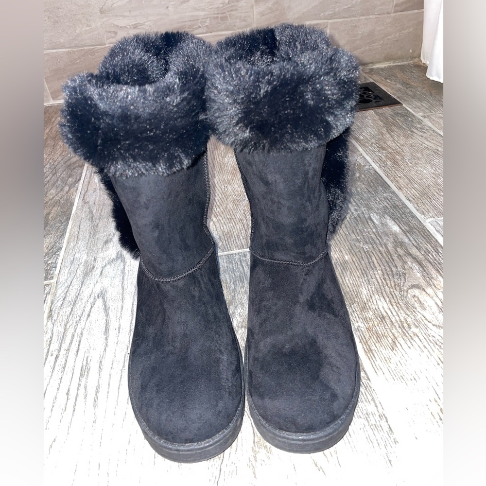 Kohl’s black winter boots